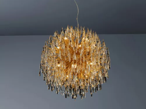 Luxus kristály függőlámpa 24xG9, Ø800 mm, 960W, állítható magasság, IP20 - CA061/800G