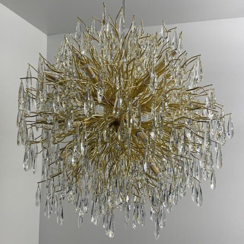 Luxus kristály függőlámpa 24xG9, Ø800 mm, 960W, állítható magasság, IP20 - CA061/800G