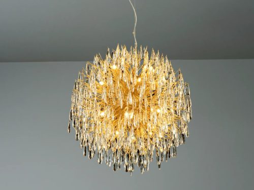 Luxus kristály függőlámpa 24xG9, Ø800 mm, 960W, állítható magasság, IP20 - CA061/800G