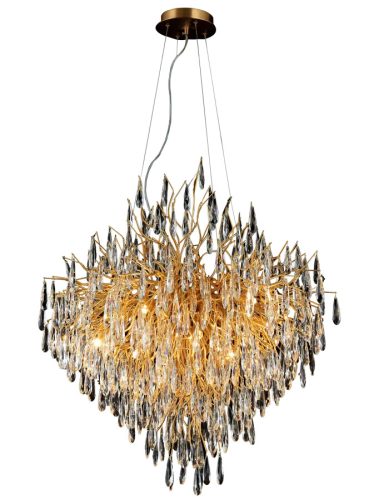 Luxus kristály függőlámpa 12xG9, Ø800 mm, 480W, állítható magasság, IP20 - CA061/800