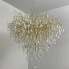 Luxus kristály függőlámpa 12xG9, Ø800 mm, 480W, állítható magasság, IP20 - CA061/800