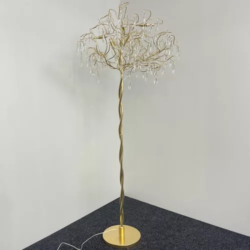 Luxus kristály állólámpa 5xG9, Ø550x1700x300 mm, 200W, IP20 - CA061/F