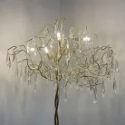 Luxus kristály állólámpa 5xG9, Ø550x1700x300 mm, 200W, IP20 - CA061/F