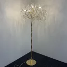 Luxus kristály állólámpa 5xG9, Ø550x1700x300 mm, 200W, IP20 - CA061/F