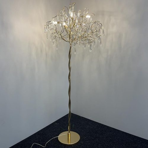 Luxus kristály állólámpa 5xG9, Ø550x1700x300 mm, 200W, IP20 - CA061/F
