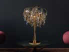 Luxus kristály asztali lámpa 5xG9, Ø450x750x220 mm, 200W, IP20 - CA061/T