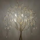 Luxus kristály asztali lámpa 5xG9, Ø450x750x220 mm, 200W, IP20 - CA061/T