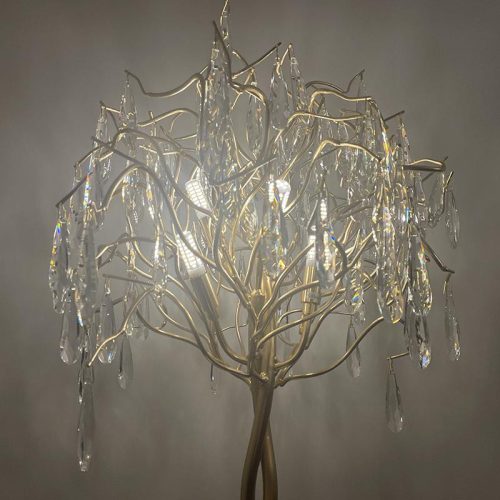 Luxus kristály asztali lámpa 5xG9, Ø450x750x220 mm, 200W, IP20 - CA061/T
