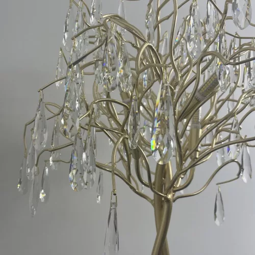 Luxus kristály asztali lámpa 5xG9, Ø450x750x220 mm, 200W, IP20 - CA061/T