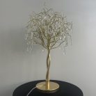 Luxus kristály asztali lámpa 5xG9, Ø450x750x220 mm, 200W, IP20 - CA061/T