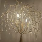 Luxus kristály asztali lámpa 5xG9, Ø450x750x220 mm, 200W, IP20 - CA061/T