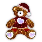 LED karácsonyi dekoráció medve, RGB, 104W, 1880x1720x2070 mm, IP65 - CH1