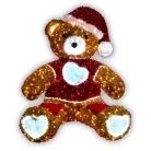 LED karácsonyi dekoráció medve, RGB, 104W, 1880x1720x2070 mm, IP65 - CH1