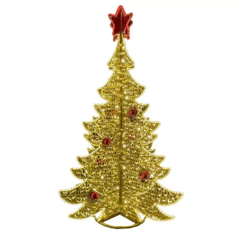 LED karácsonyi dekoráció 102W, 1700x1700x2500mm, 230V, IP65, meleg fehér CH4