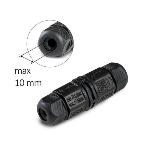 IP67 védettségű csatlakozó 250V, 20A, 2x3x1,5 mm - CW132