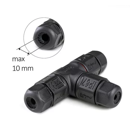 IP67 vízálló 3-utas csatlakozó, 250V/20A - CW133