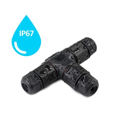 IP67 vízálló 3-utas csatlakozó, 250V/20A - CW133