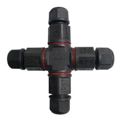   Csatlakozó IP67, 250V, 20A, 4x3x1,5mm kábelhez, földbe süllyeszthető - CW134