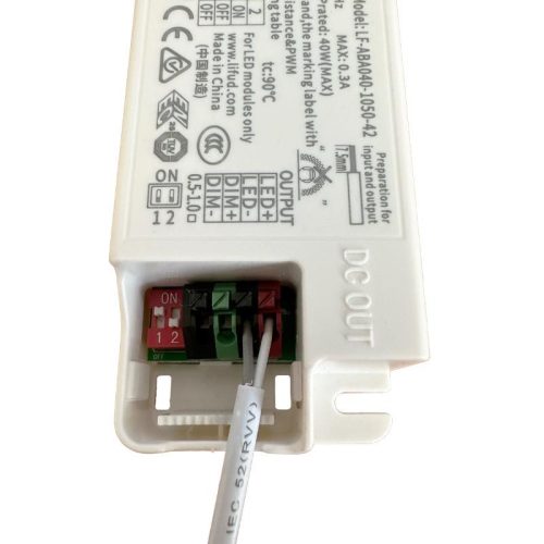 LED dimmelhető meghajtó 0-10V, 40W - D01040W