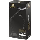 LED asztali lámpa 8W 400lm 4000K IP20 ABS fekete - DL1203/B