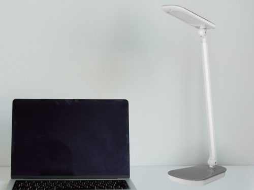 LED asztali lámpa 5W dimmelhető, 300 lm, 4000K semleges fehér, IP20 fehér - DL1207/W