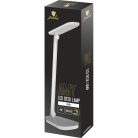 LED asztali lámpa 5W dimmelhető, 300 lm, 4000K semleges fehér, IP20 fehér - DL1207/W