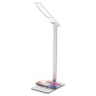 LED asztali lámpa JOY 6W dimmelhető USB vezeték nélküli töltés - DL2301/W