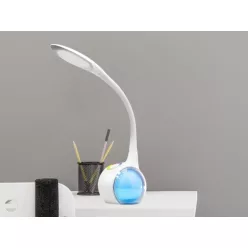   LED asztali lámpa 7W dimmelhető, RGB, 250 lm, 4000K semleges fehér, IP20 fehér - DL3401/W