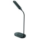 LED asztali lámpa 7W dimmelhető, vezeték nélküli töltő, 350 lm, 3000-6500K fekete - DL4301/B
