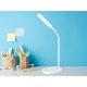 LED asztali lámpa 7W dimmelhető, vezeték nélküli töltő, 350 lm, 3000-6500K fehér - DL4301/W