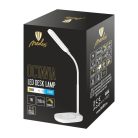LED asztali lámpa 7W dimmelhető, vezeték nélküli töltő, 350 lm, 3000-6500K fehér - DL4301/W