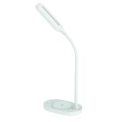 LED asztali lámpa 7W dimmelhető, vezeték nélküli töltő, 350 lm, 3000-6500K fehér - DL4301/W