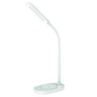 LED asztali lámpa 7W dimmelhető, vezeték nélküli töltő, 350 lm, 3000-6500K fehér - DL4301/W
