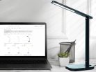 LED asztali lámpa 7W dimmelhető, USB, éjszakai fény, időzítő, 500 lm, 3000-6500K fekete - DL4304/B