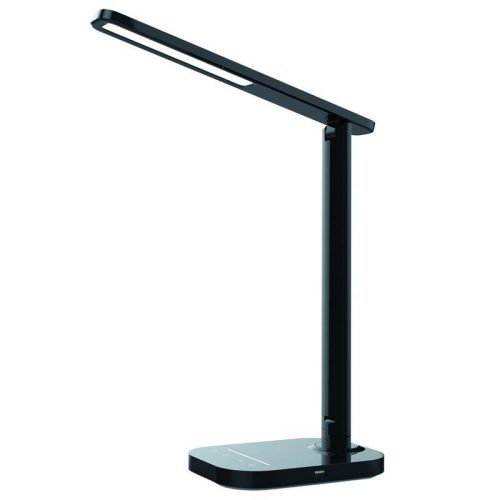 LED asztali lámpa 7W dimmelhető, USB, éjszakai fény, időzítő, 500 lm, 3000-6500K fekete - DL4304/B