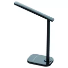 LED asztali lámpa 7W dimmelhető, USB, éjszakai fény, időzítő, 500 lm, 3000-6500K fekete - DL4304/B