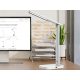 LED asztali lámpa 7W dimmelhető, USB, éjszakai fény, időzítő, 500 lm, 3000-6500K fehér - DL4304/W