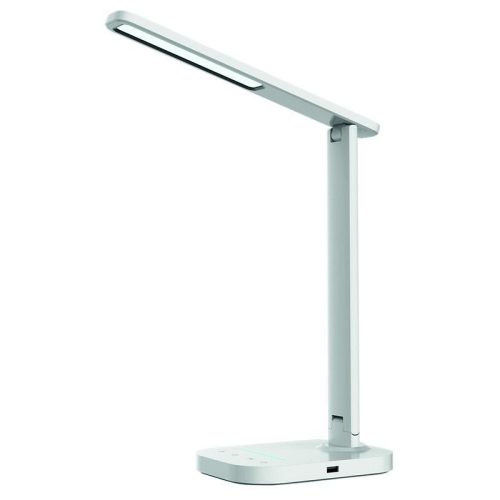 LED asztali lámpa 7W dimmelhető, USB, éjszakai fény, időzítő, 500 lm, 3000-6500K fehér - DL4304/W