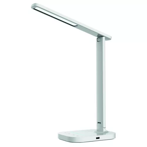 LED asztali lámpa 7W dimmelhető, USB, éjszakai fény, időzítő, 500 lm, 3000-6500K fehér - DL4304/W