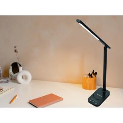   LED asztali lámpa 8W 400lm 3000-6500K dimmelhető USB vezeték nélküli töltés - DL4305/B