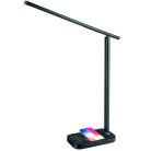 LED asztali lámpa 8W 400lm 3000-6500K dimmelhető USB vezeték nélküli töltés - DL4305/B