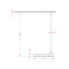 LED asztali lámpa 8W 400lm 3000-6500K dimmelhető USB vezeték nélküli töltés - DL4305/B