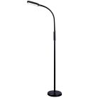 LED állólámpa 12W dimmelhető, 800 lm, 3000-6500K, IP20 fekete alu - DL4306/B
