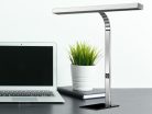 LED asztali lámpa 10W dimmelhető, 750 lm, 4000K semleges fehér, IP20, ezüst - DL5301/S