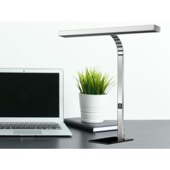   LED asztali lámpa 10W dimmelhető, 750 lm, 4000K semleges fehér, IP20, ezüst - DL5301/S