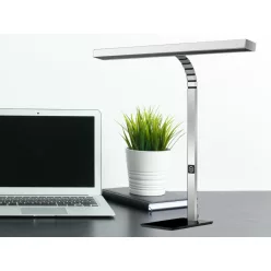   LED asztali lámpa 10W dimmelhető, 750 lm, 4000K semleges fehér, IP20, ezüst - DL5301/S