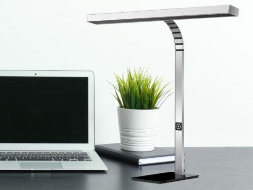 LED asztali lámpa 10W dimmelhető, 750 lm, 4000K semleges fehér, IP20, ezüst - DL5301/S