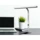 LED asztali lámpa 10W dimmelhető, 750 lm, 4000K semleges fehér, IP20, ezüst - DL5301/S