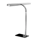 LED asztali lámpa 10W dimmelhető, 750 lm, 4000K semleges fehér, IP20, ezüst - DL5301/S