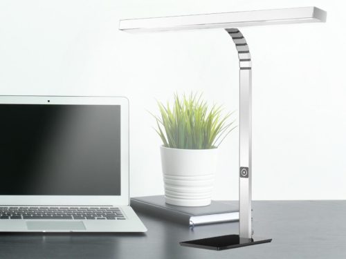 LED asztali lámpa 10W dimmelhető, 750 lm, 4000K semleges fehér, IP20, ezüst - DL5301/S